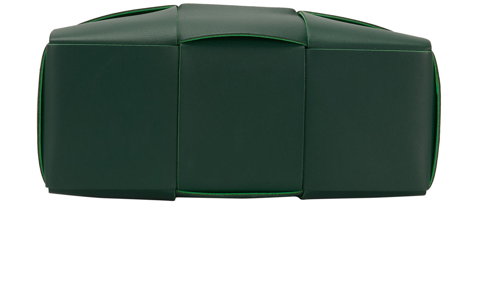 Small Arco Tote, &pound;850, Handbags, Green, Leather, Top view